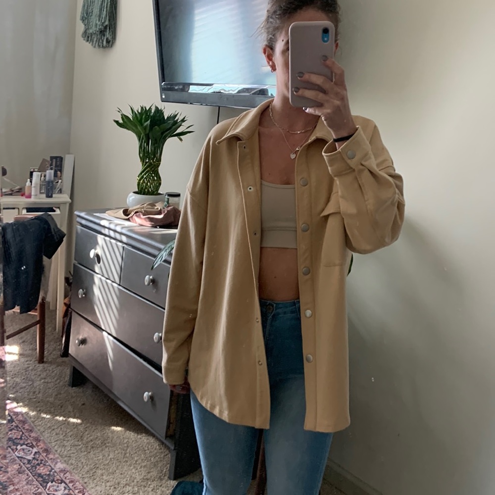 Forever 21 oversized button down
